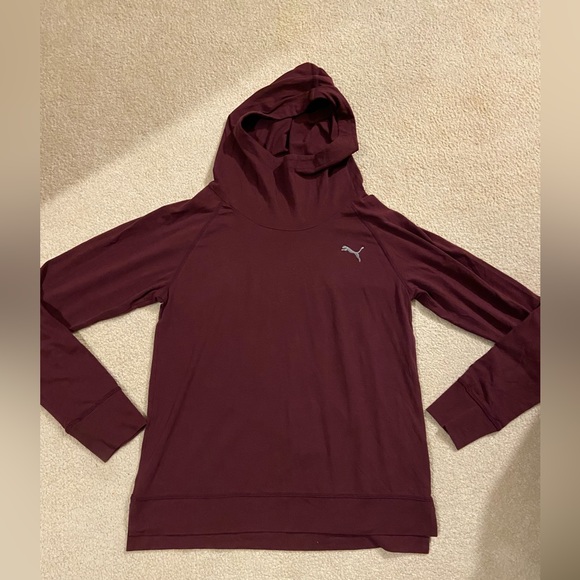 Puma Tops - Puma maroon shirt hoodie